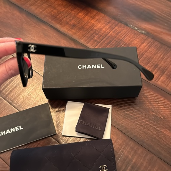 Chanel square frames 0ch3392 size 51mm NWT - Picture 12 of 13